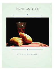 Taste and See SATB choral sheet music cover Thumbnail